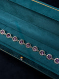 Violet Majesty Tennis Bracelet