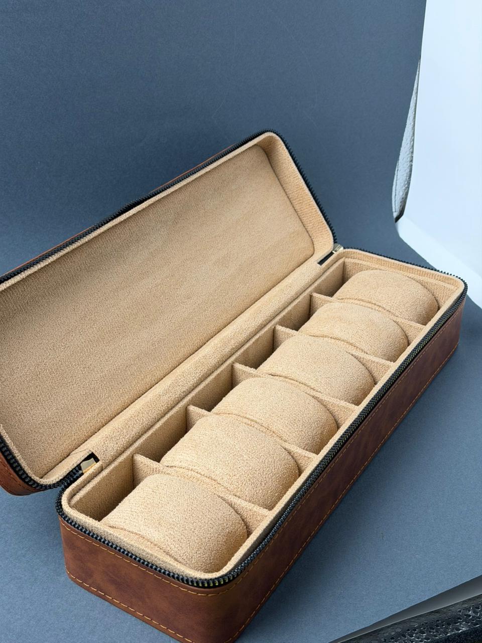 Watch Collector Display Box Leather