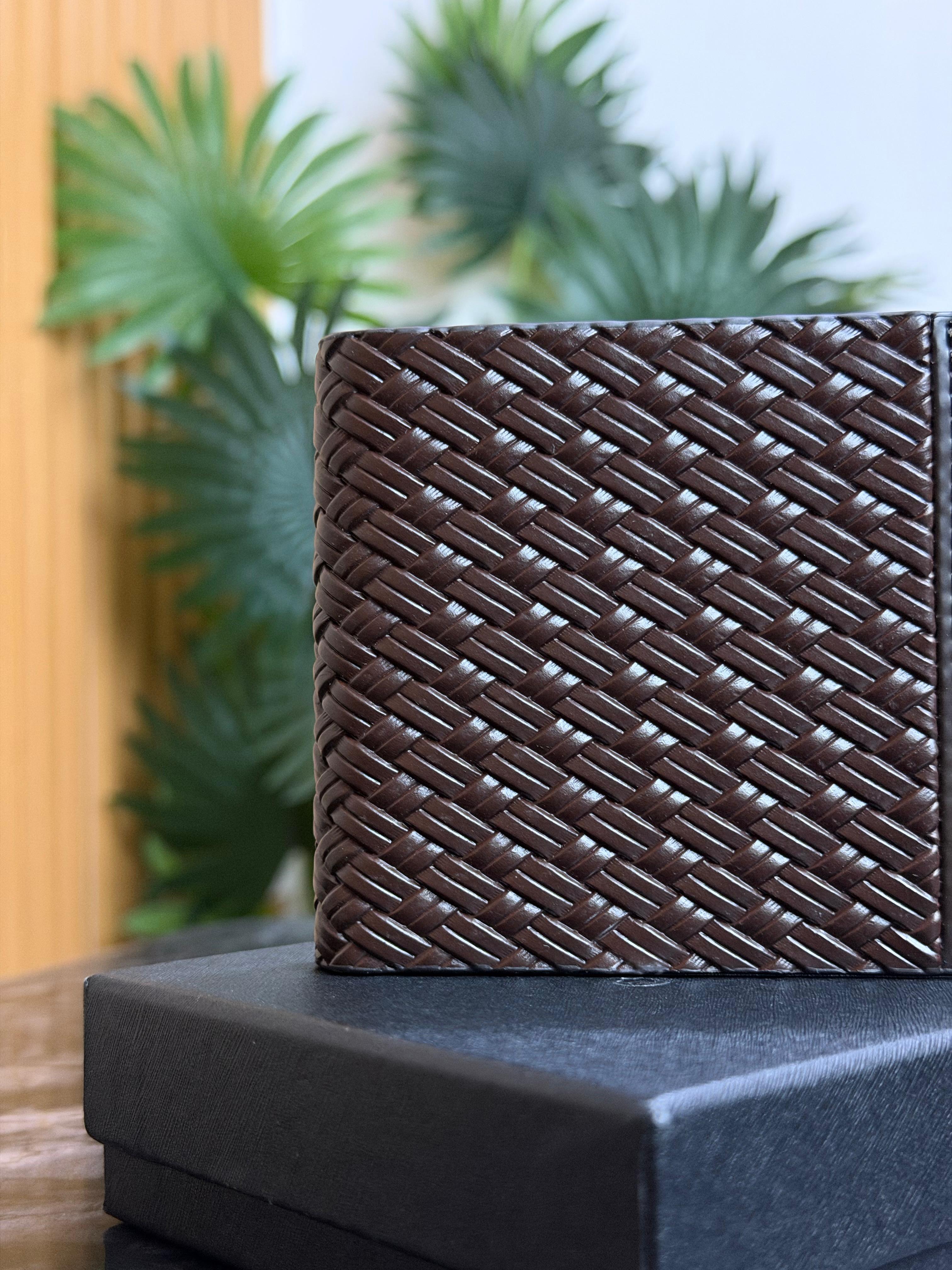 Mont Blanc Brown Motif Wallet